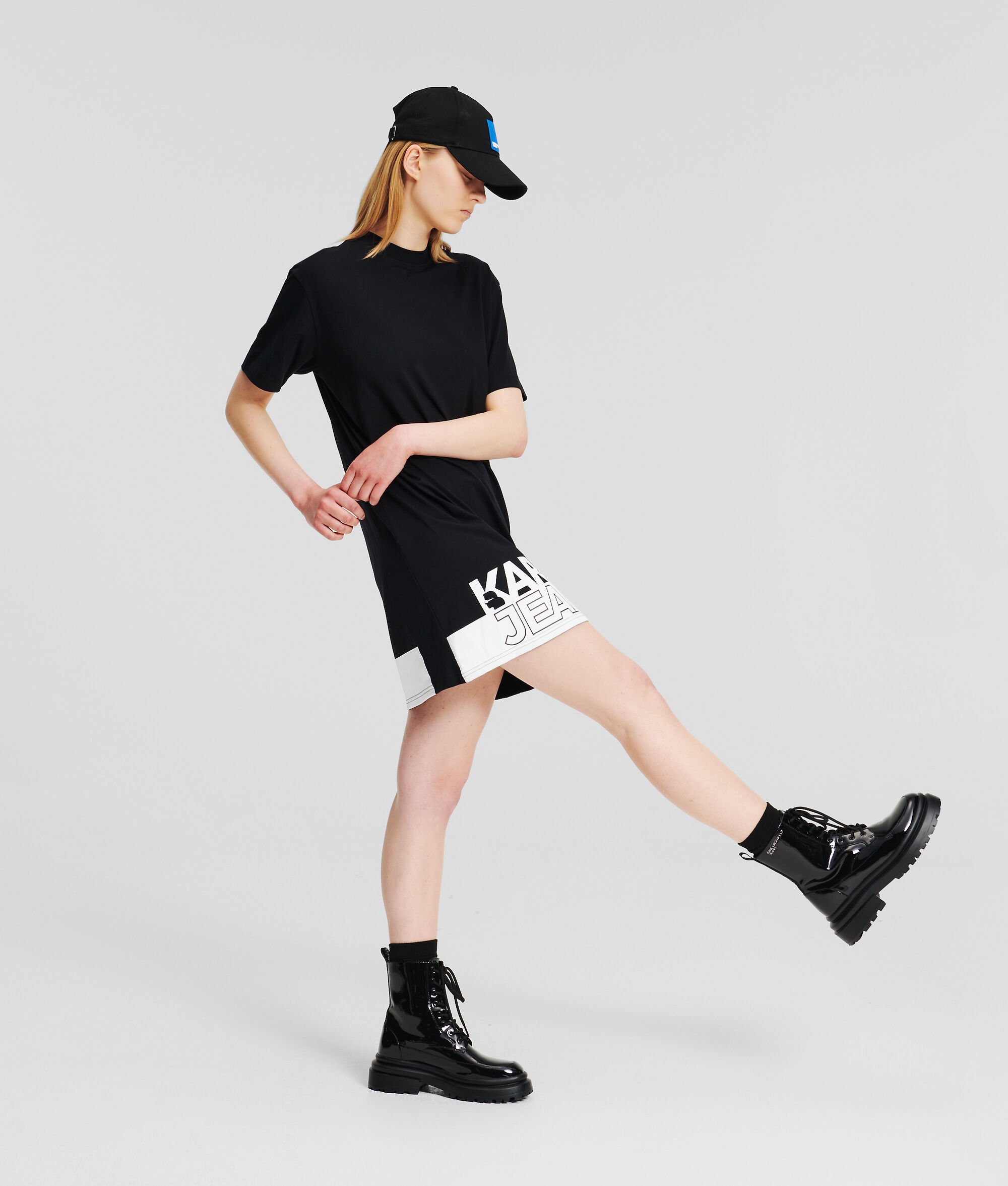 (image for) Time-Tested KLJ LOGO T-SHIRT DRESS